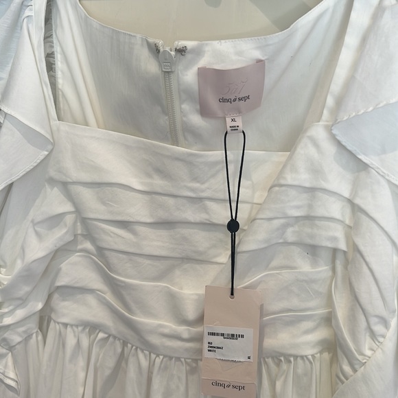 New Cinq a Sept White Blouse size XL - Picture 2 of 6
